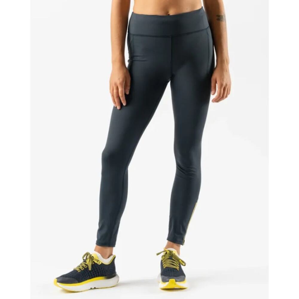 Rabbit Low Light Reflective Speed Tight Pants High Rise Leggings Outdoor Running